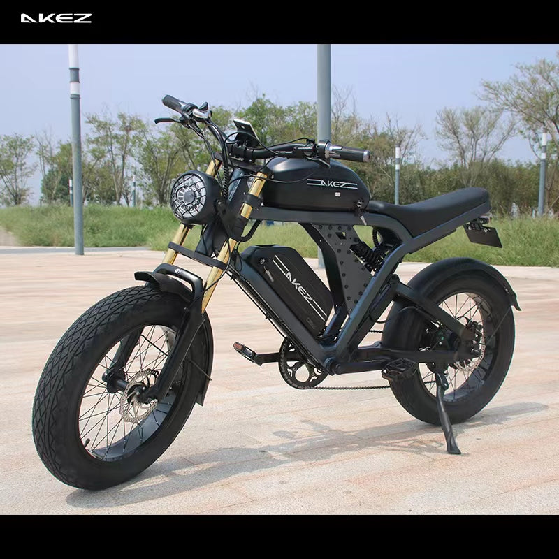 AKEZ King Kong 1500w Dual Battery E-Bike