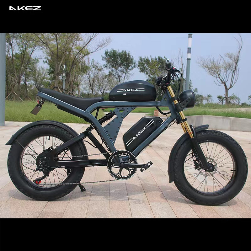 AKEZ King Kong 1500w Dual Battery E-Bike